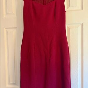 White House Black Market Red Dress